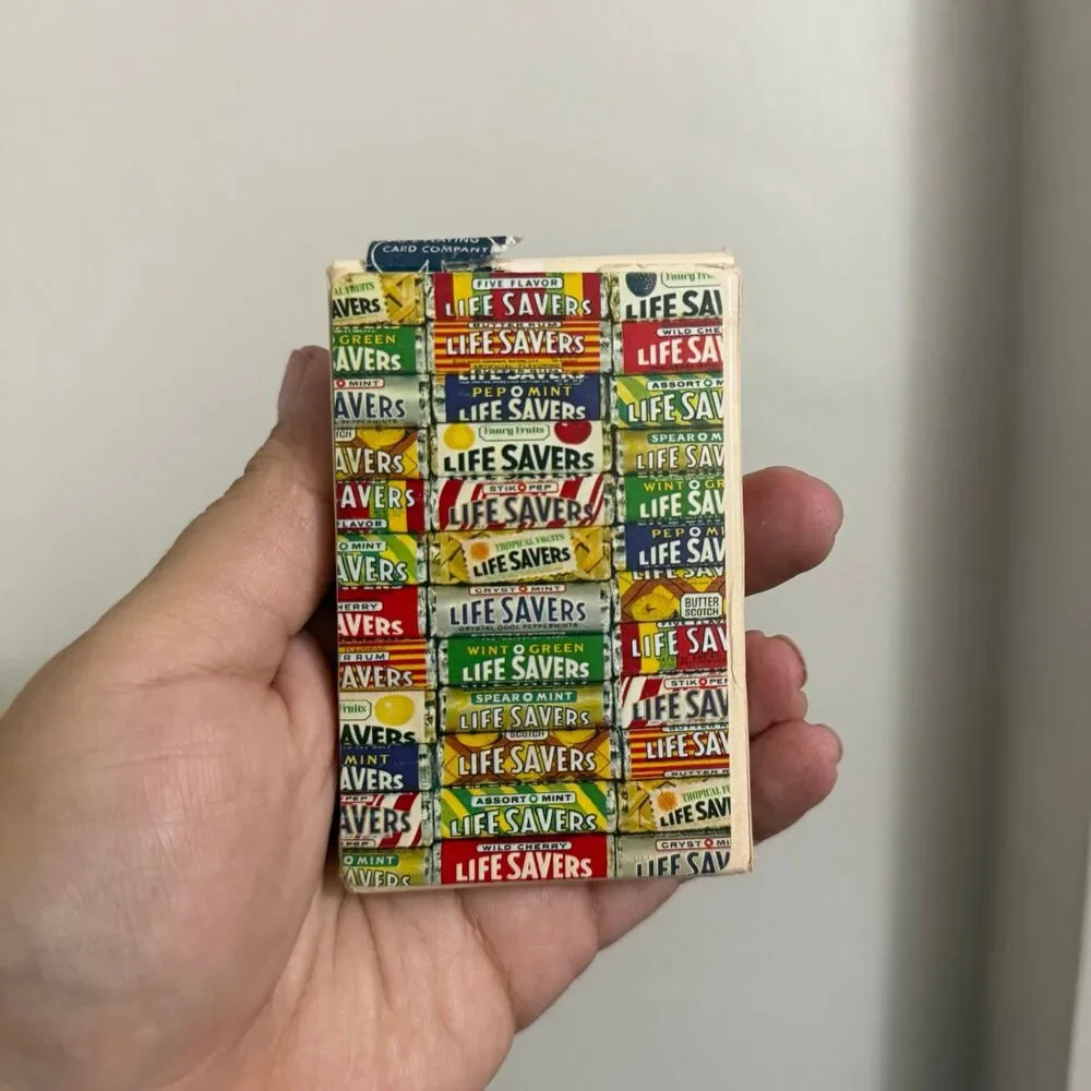 New Vintage - Lifesavers Playing Cards - Complete Deck - NOS